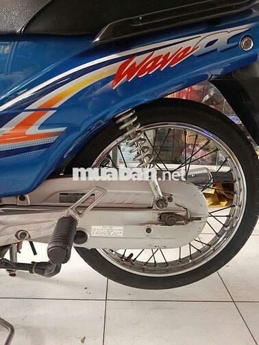 Honda Wave Alpha lóc đèn sườn xám máy thái 