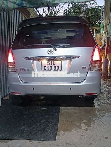 Toyota Innova G 2011 Số sàn Bạc