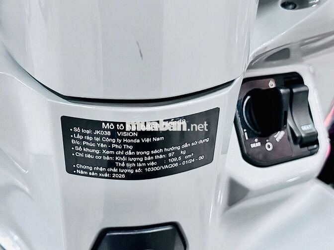XE MÁYTHANH TÙNG_VISION 110 XÁM XI MĂNG LƯỚT 2026