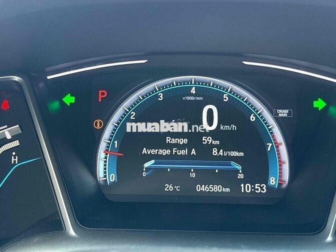 Honda Civic G 2019 Đen 46k km