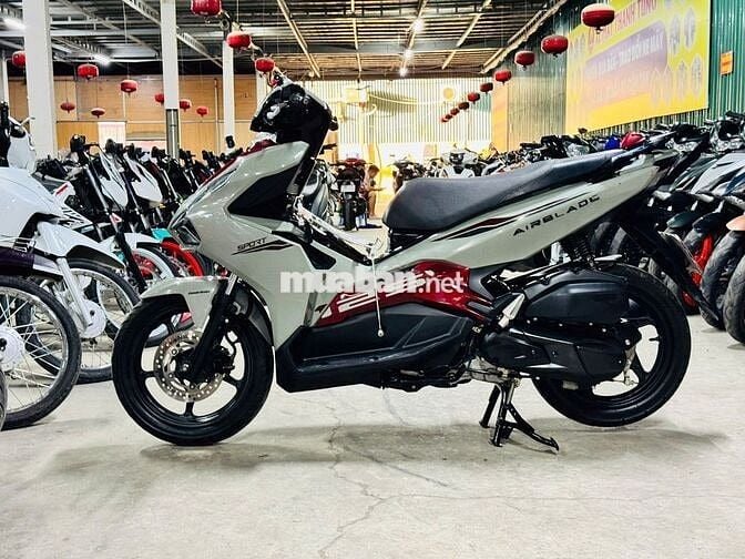XE MÁYTHANH TÙNG_AIR BLADE 125 XÁM XI MĂNG MÁY ZIN