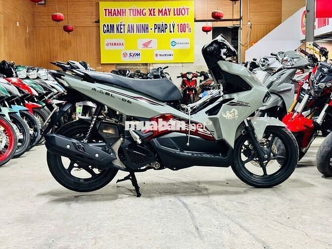 XE MÁYTHANH TÙNG_AIR BLADE 125 XÁM XI MĂNG MÁY ZIN