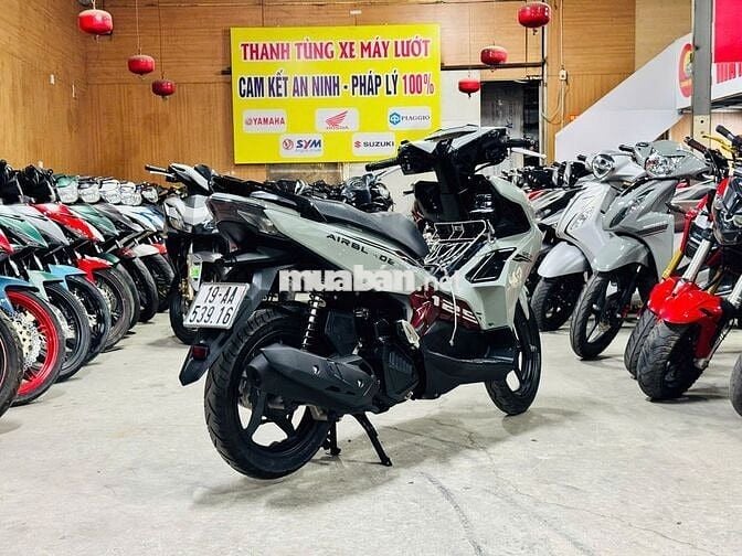 XE MÁYTHANH TÙNG_AIR BLADE 125 XÁM XI MĂNG MÁY ZIN