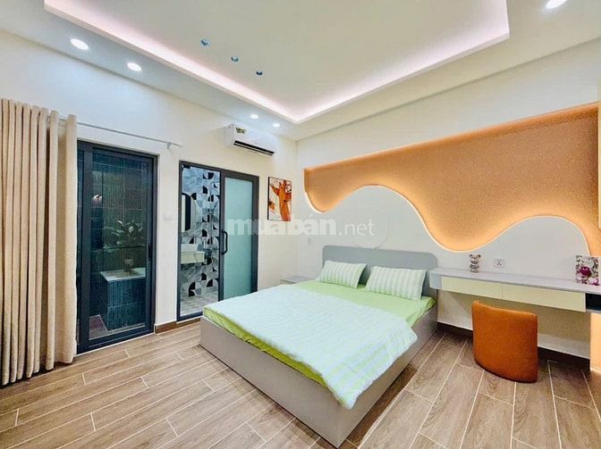 NHÀ ĐẸP CÓ PHÒNG NGỦ DƯỚI TRỆT - HẺM XE HƠI 7m Lê Văn Thọ, P14, GV