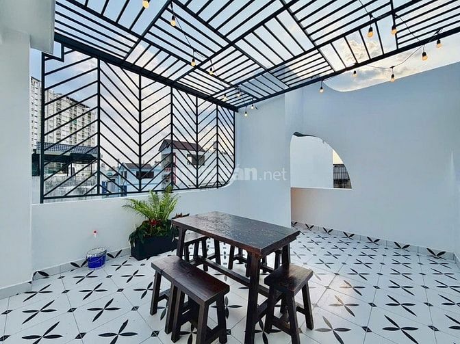 NHÀ ĐẸP CÓ PHÒNG NGỦ DƯỚI TRỆT - HẺM XE HƠI 7m Lê Văn Thọ, P14, GV