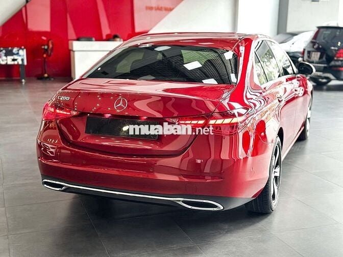 Mercedes C200 Avantgarde 2022 Đỏ 40.000 dặm