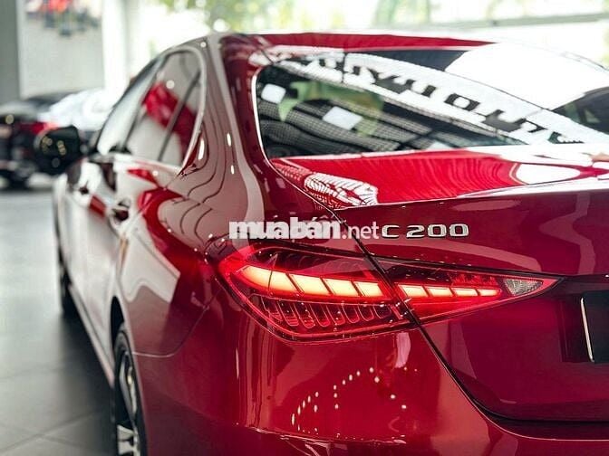 Mercedes C200 Avantgarde 2022 Đỏ 40.000 dặm