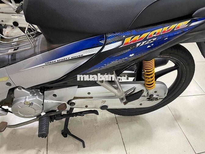 Honda Wave RS 110cc 2010 Xanh Bạc Nguyên zin