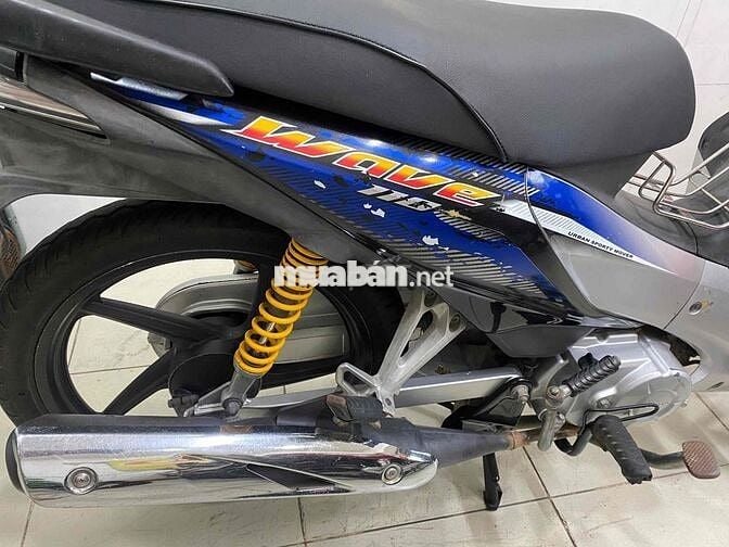 Honda Wave RS 110cc 2010 Xanh Bạc Nguyên zin