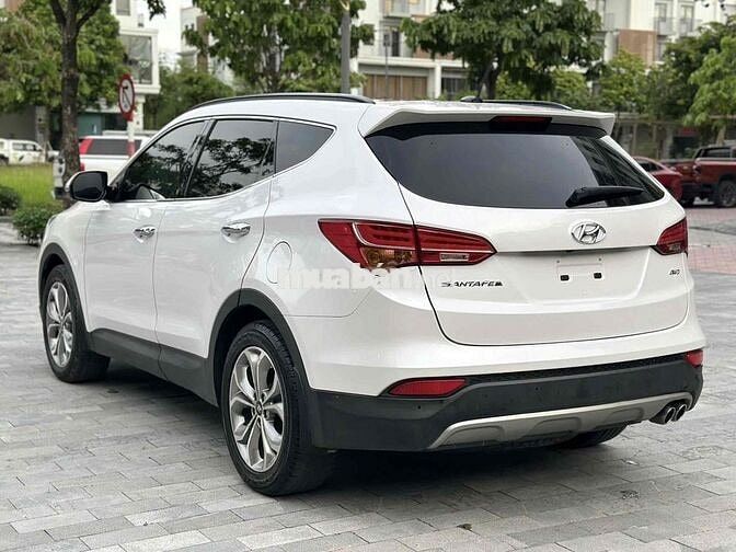 Hyundai Santafe 2015 2.4 Full Tự động Trắng