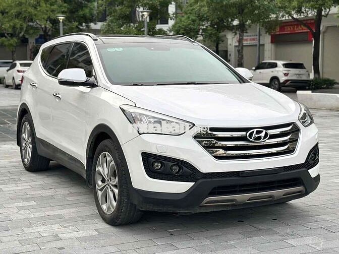 Hyundai Santafe 2015 2.4 Full Tự động Trắng