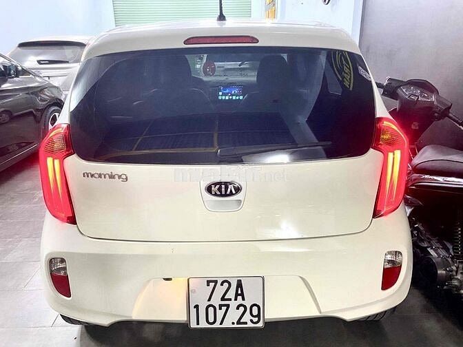 Kia Morning S 2014 Số tự động Trắng