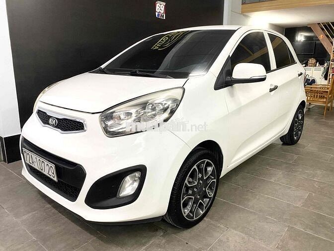 Kia Morning S 2014 Số tự động Trắng