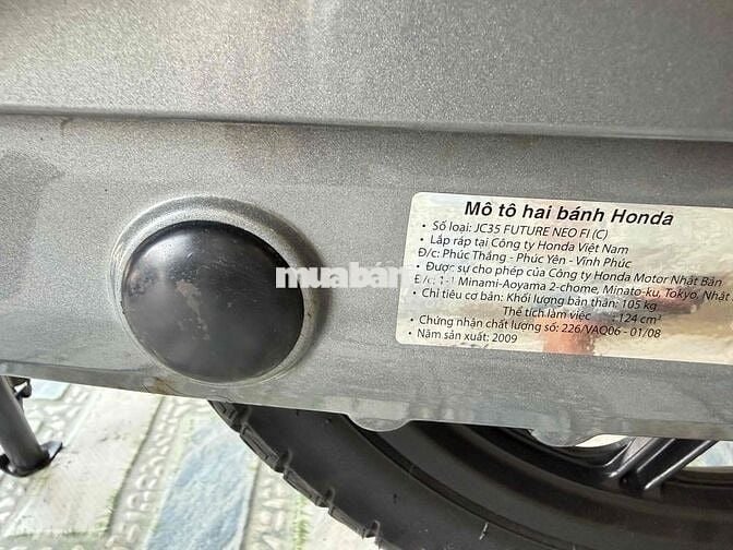 Honda Future Neo Fi 2009 Đỏ