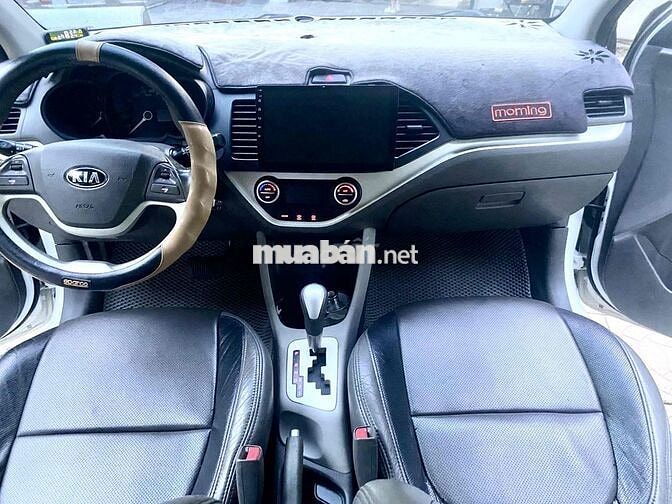 Kia Morning S 2014 Số tự động Trắng