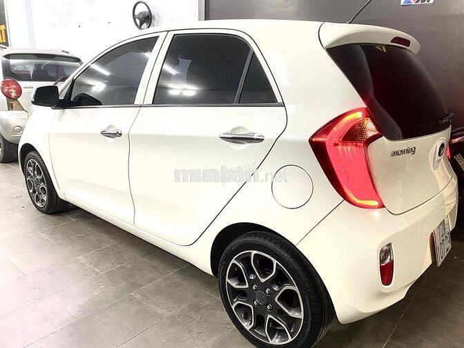 Kia Morning S 2014 Số tự động Trắng