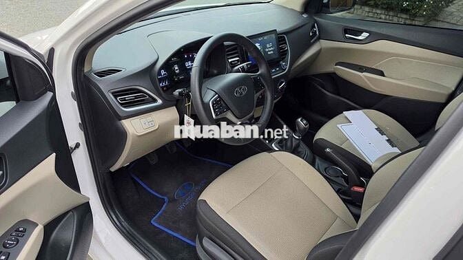 Hyundai Accent 2023 Số sàn bản full Trắng