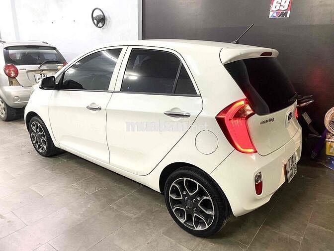 Kia Morning S 2014 Số tự động Trắng