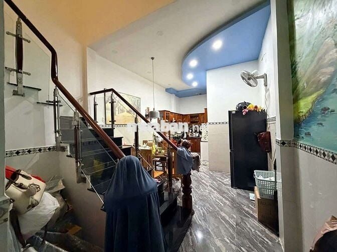 NHÀ HẺM XE TẢI ĐƯỜNG BÀN CỜ THÔNG KV AN NINH GIÁP TÂN BÌNH 