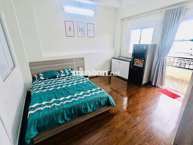 CHDV đầy đủ tiện nghi bancol mặt tiền đường