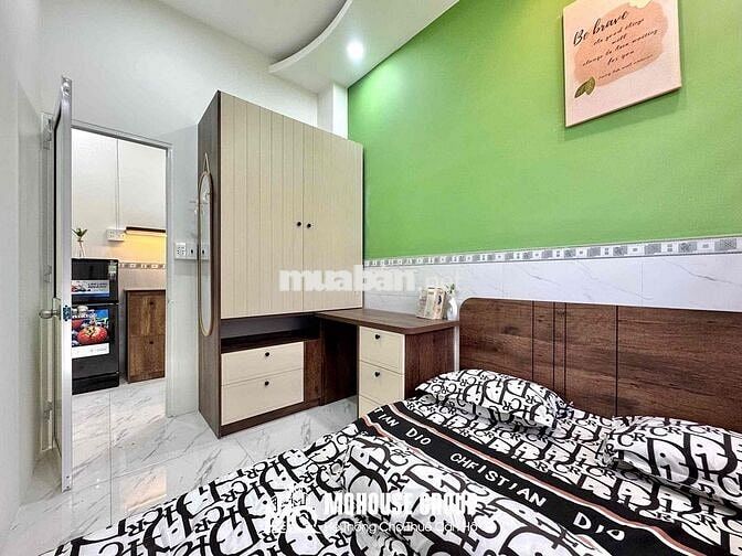 CHO THUÊ 2 PHÒNG NGỦ FULL NỘI THẤT BAN CÔNG GẦN SÂN GOFL TÂN SƠN