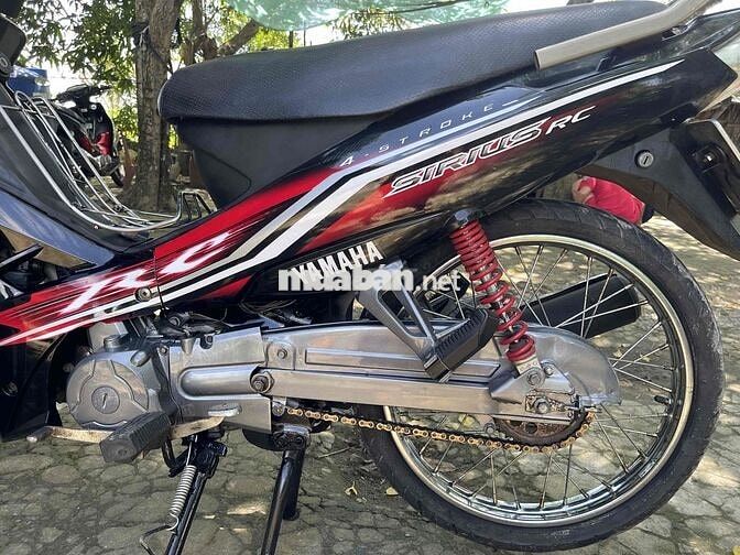 Yamaha Sirius 50 Đỏ Đen Bạc Êm ru Sạch đẹp