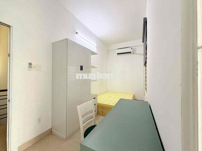 Cho Thuê 1PN Balcon 30m2 Giặt Riêng Full NT_ Mới 100% Ngay TVĐ Quận 3
