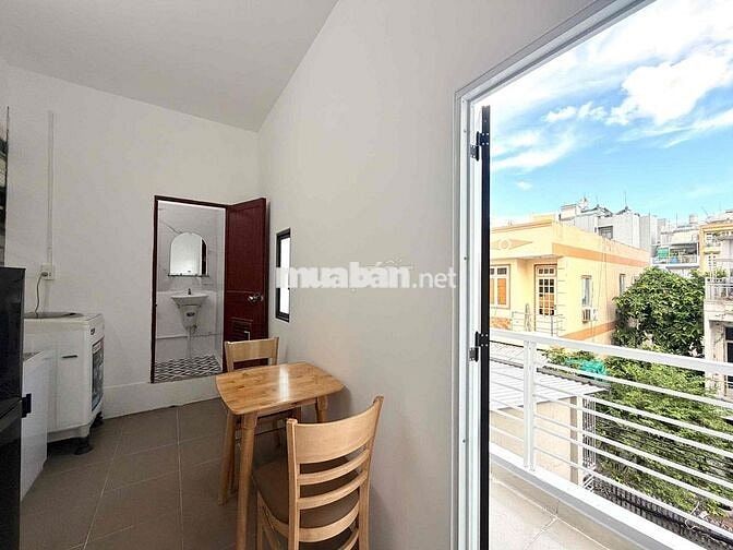 Cho Thuê 1PN Balcon 30m2 Giặt Riêng Full NT_ Mới 100% Ngay TVĐ Quận 3