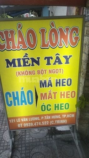 Cần tuyển người phụ quán cháo q7
