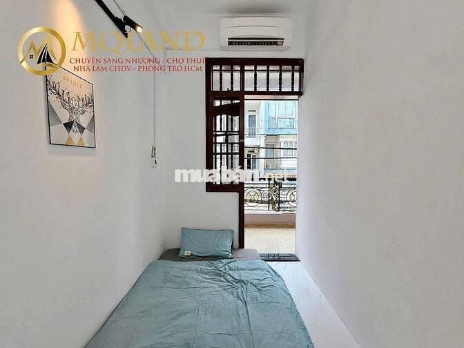 Sang nhà 10p - Thuê 26Tr - Quang Trung (chợ Hạnh Thông Tây)