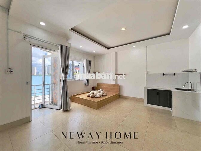 STUDIO RỘNG 35M2 - BAN CÔNG FULL NỘI THẤT SÁT CHỢ RẠCH ÔNG, CẦU NGUYỄN