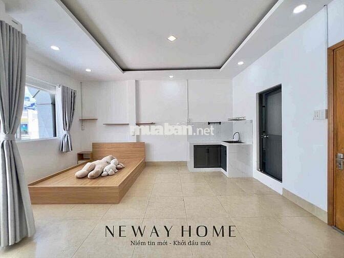 STUDIO RỘNG 35M2 - BAN CÔNG FULL NỘI THẤT SÁT CHỢ RẠCH ÔNG, CẦU NGUYỄN