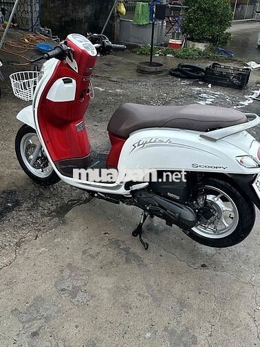 Honda Scoopy 2021 Trắng đỏ Indonesia