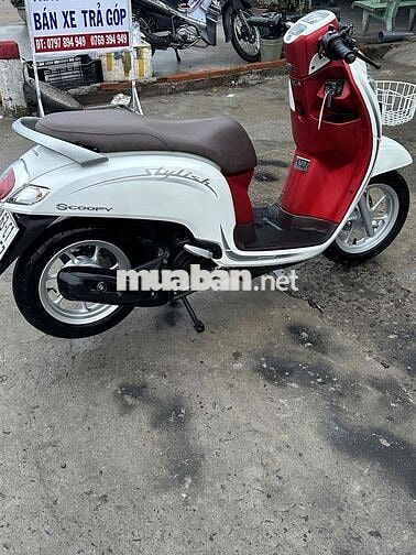 Honda Scoopy 2021 Trắng đỏ Indonesia