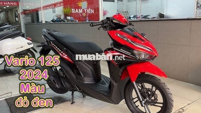 Honda Vario 125 2025 Đỏ đen
