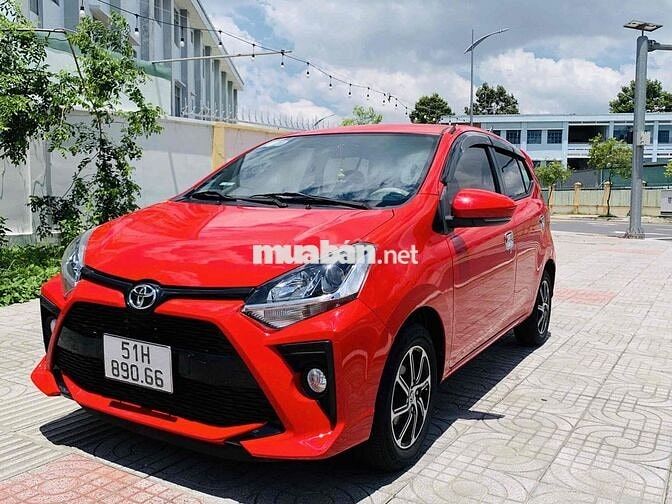 Toyota Wigo 2021 Đỏ 5 chỗ 33.884 km