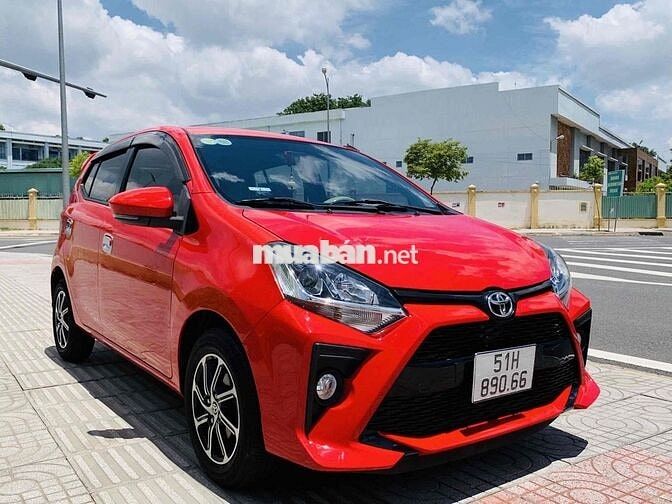 Toyota Wigo 2021 Đỏ 5 chỗ 33.884 km