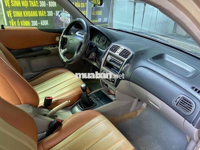 Ford Laser Deluxe 1.6 2001 Số sàn Vàng cát