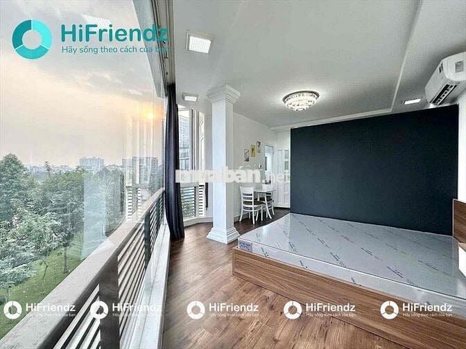 CHO THUÊ STUDIO TÁCH BẾP - KHU VỰC TRƯỜNG SA- FULL NT- CỬA SỔ TRỜI LỚN