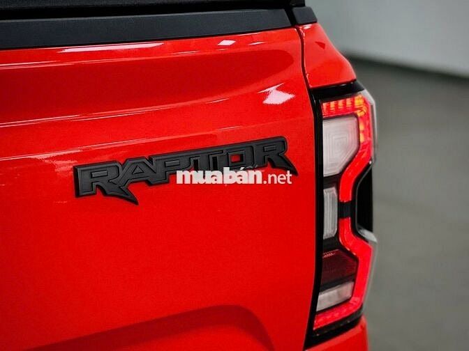 Ford Raptor 2024 2.0L 4x4 AT Đỏ cam