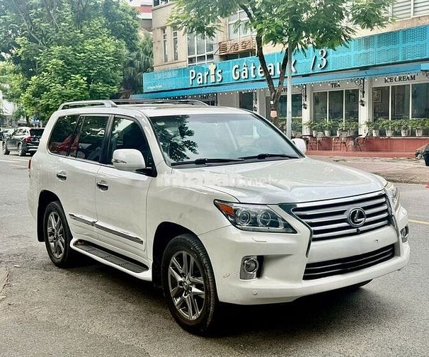 Lexus LX570 2012 Trắng 70000 Km Mỹ
