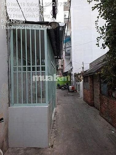 Cần cho thuê nhà hẻm 61 Phan Đình Phùng, Phường 17, Quận Phú Nhuận