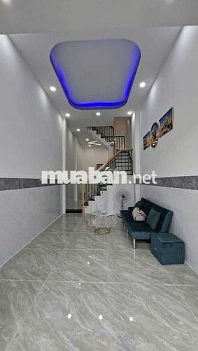 NHÀ 3 TẦNG HƯƠNG LỘ 2 HẺM ÔTÔ THÔNG TỨ TUNG 4PN CHỈ NHỈNH 4 TỶ