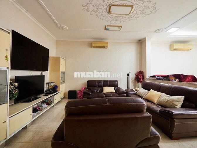 CHÍNH CHỦ CHO THUÊ BIỆT THỰ 2 MẶT TIỀN HOA SỨ-PHAN XÍCH LONG, HẦM 4L
