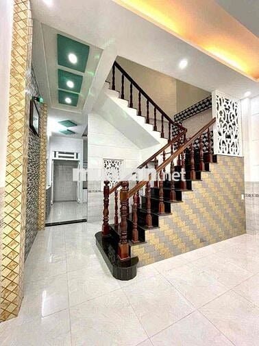 Nhà trệt lầu 5x13m 02phòng sẵn 02máy lạnh hẻm 9 Trần Chiên Cái Răng