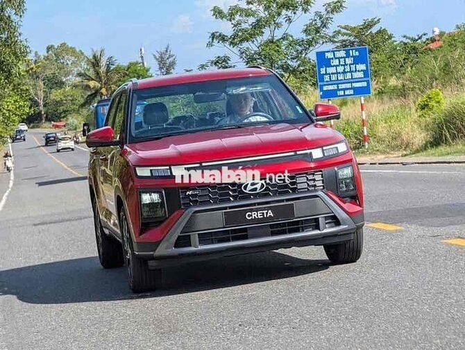 Creta Nline 2025 Đỏ - giảm 100tr