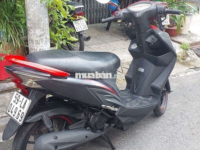 Kymco Candy Hi 2014 Đỏ Đen chính hãng