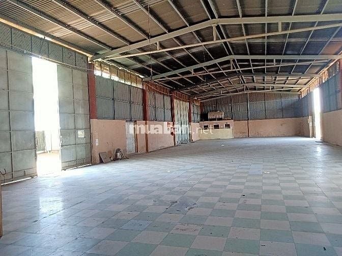 Kho xưởng cho thuê Thới An , Quận 12 , DT: 600m2 , đường contaoner