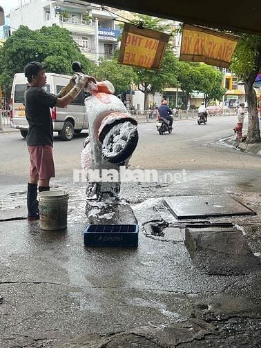 Piaggio Vespa LX150 Cam trắng đã sử dụng
