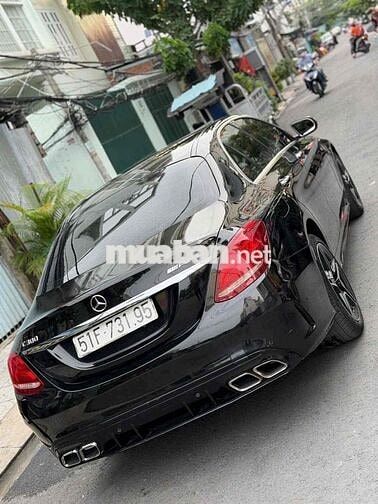Mercedes C300 AMG 2016 Đen 78.000 km